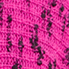 Wool Blend Slub Cardigan, hot pink/black, swatch