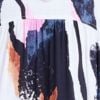 Everyday Empire Natural Dress, dark indigo print, swatch