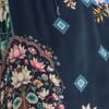 Natural Lotus Floral Dress, print, swatch