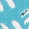 Printed Pintuck Top, teal print, swatch