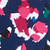 Printed Mix Media Tank, navy/multi, swatch