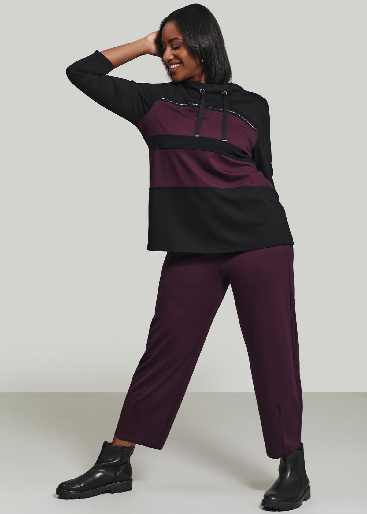 Lantern Bamboo Ponte Pant