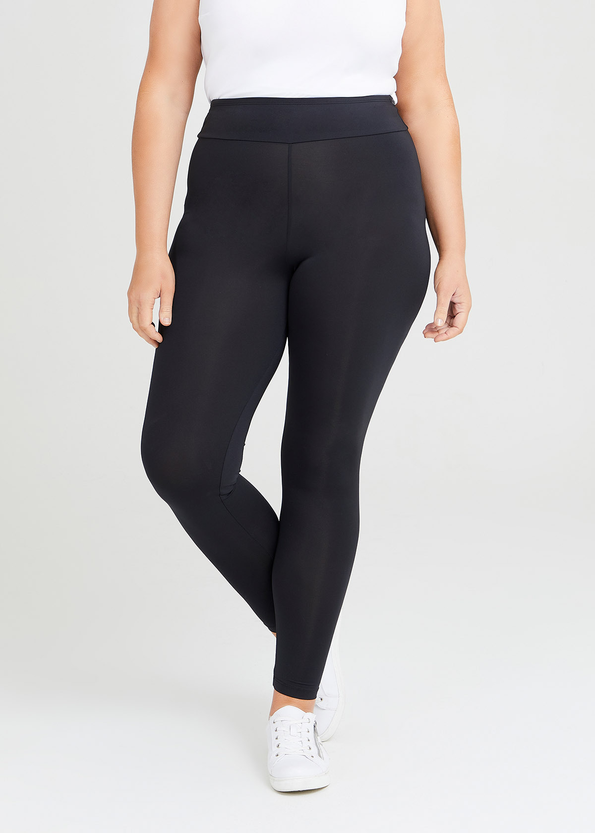 Shop Plus Size Integra Full Length Legging in Black | Taking Shape AU
