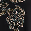 Salsa Sparkle Natural Top, black, swatch