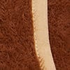 Fluffy Highland Cow Slipper Socks, brown, swatch