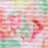 Printed Cosmetic Bag, pink floral, swatch