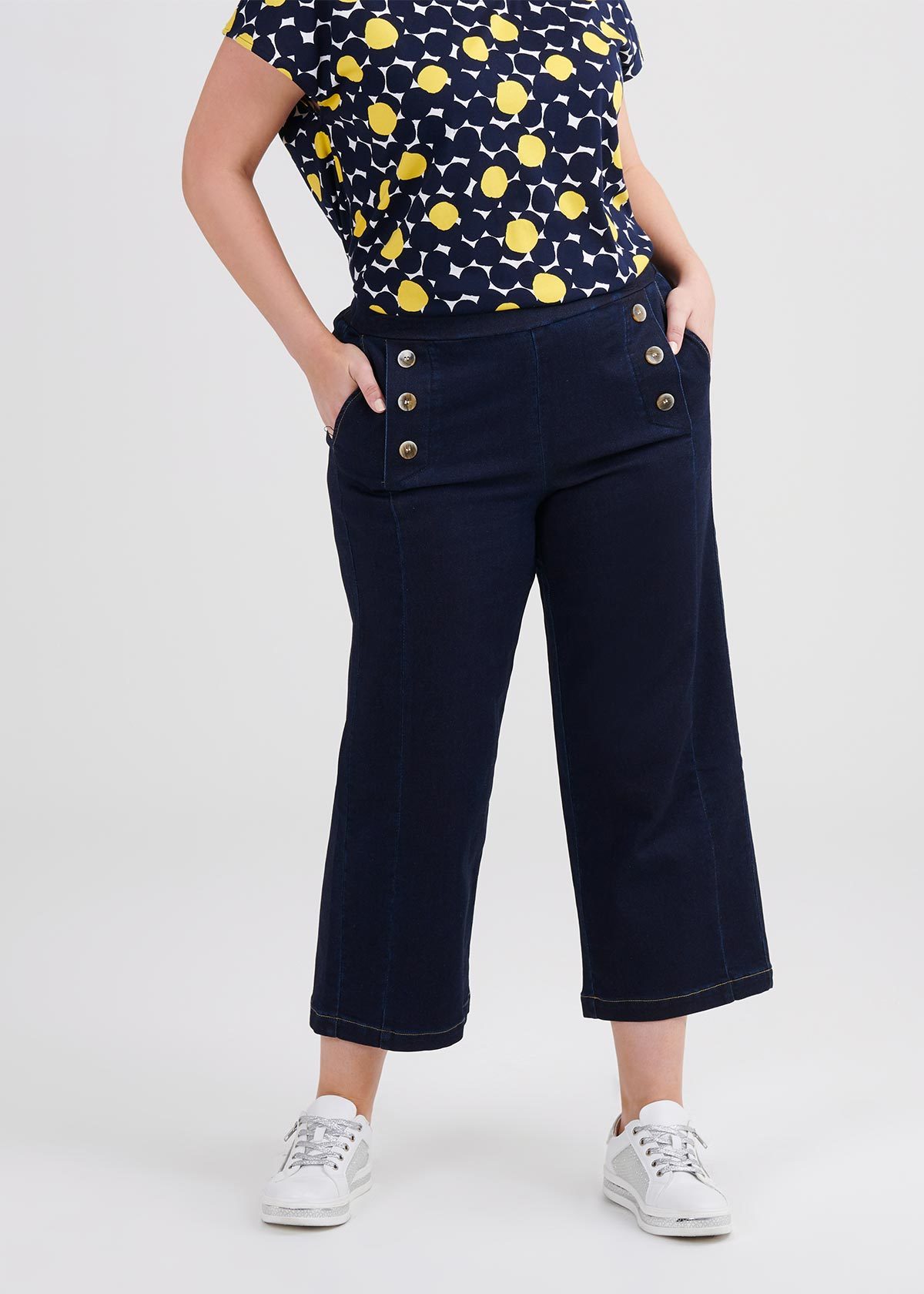 Wide Leg Sailor Pant