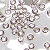 Silver Diamante Crystal Earrings, silver, swatch