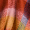 Warm Fuzzy Check Cape, multi, swatch