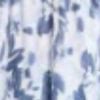 Kylie Henley Neck Top, chambray/white, swatch