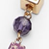 Crystal Layered Necklace, purple, swatch