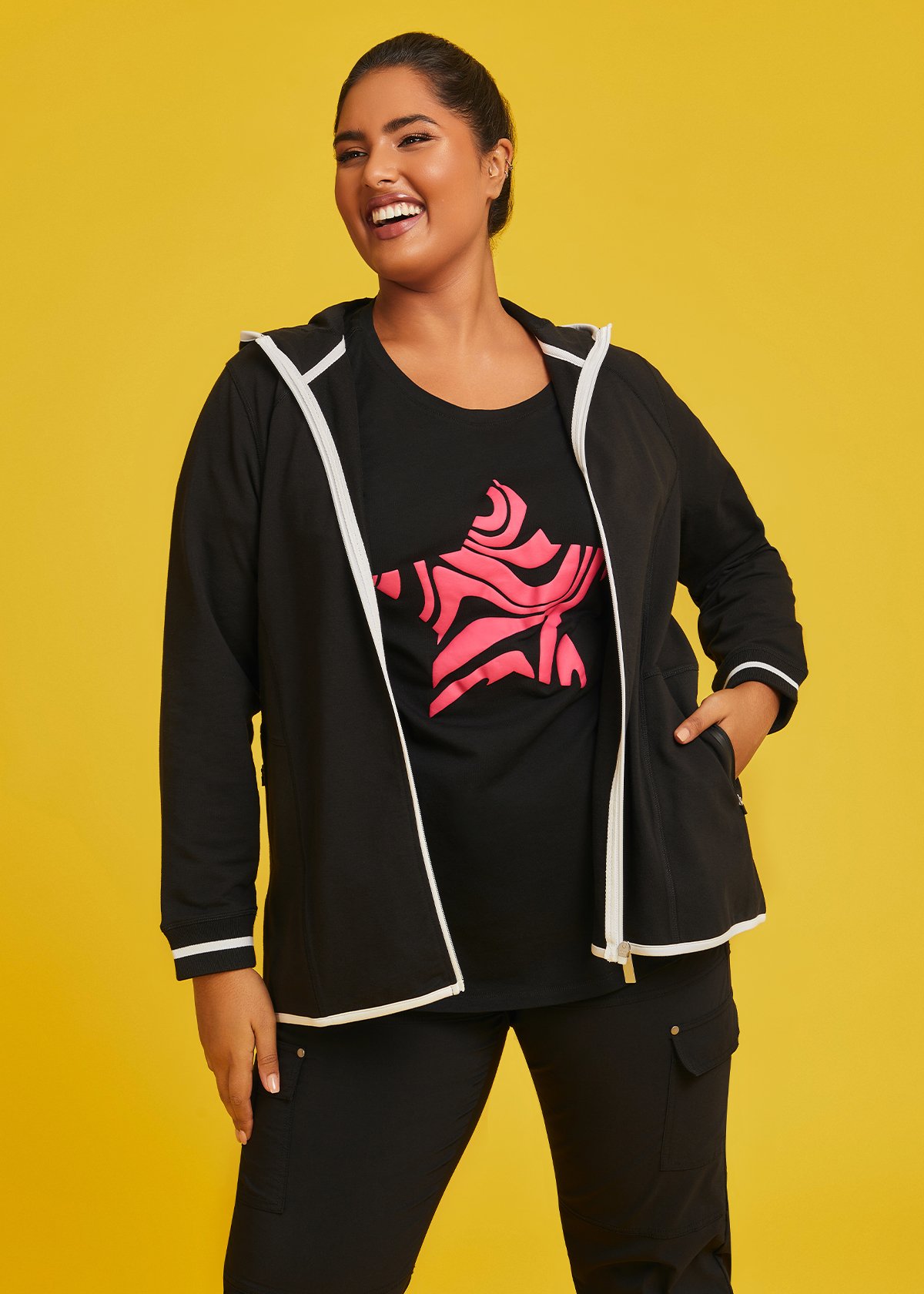 Plus size outlet active jackets