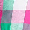 Salsa Check Linen Bamboo Top, , swatch