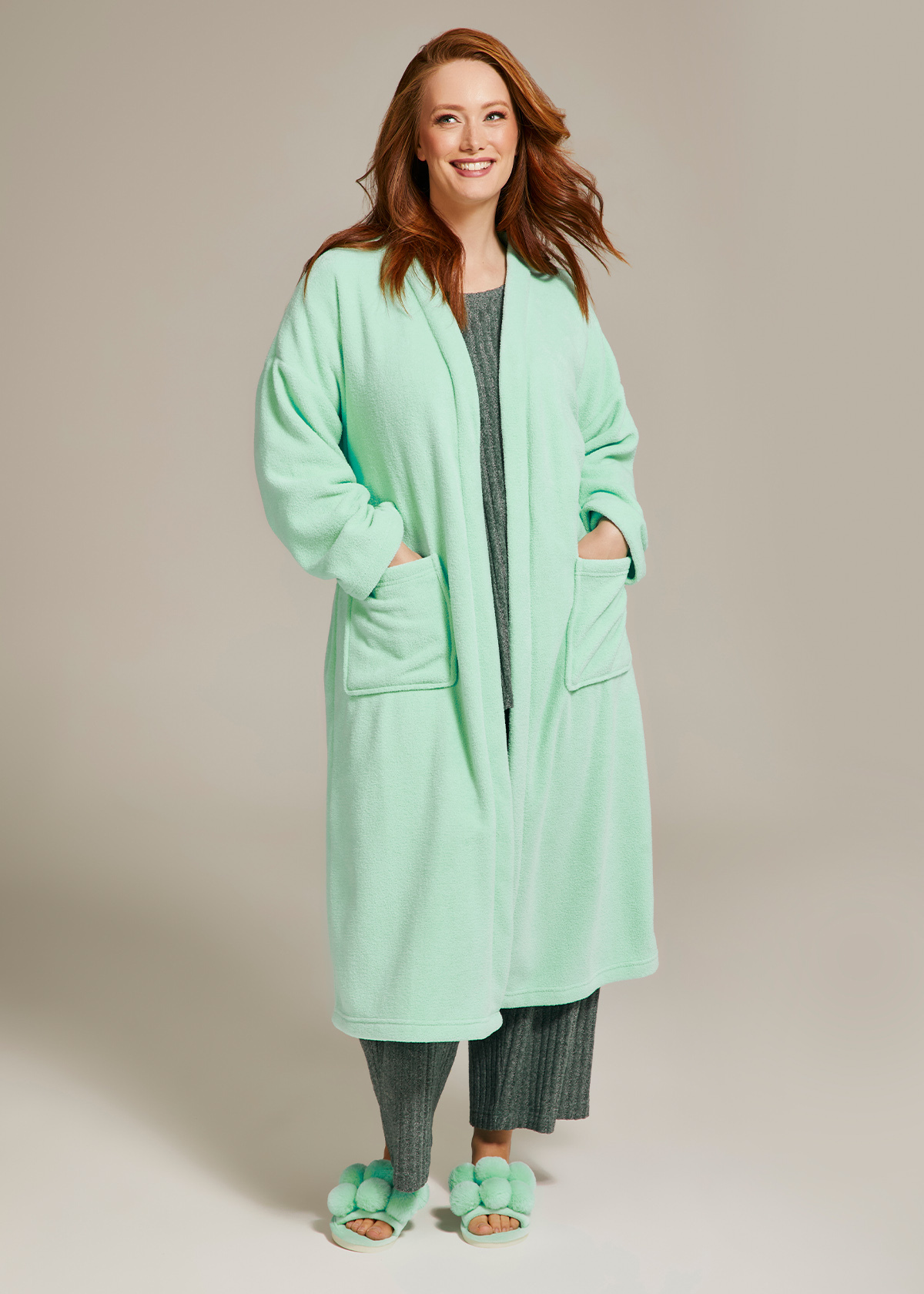 couldn't miss it plush cardigan | green main image 0