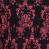 Printed Tulip Dress, cranberry/black, swatch