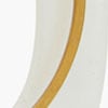 Large Acrylic Hoop Earrings, white, swatch