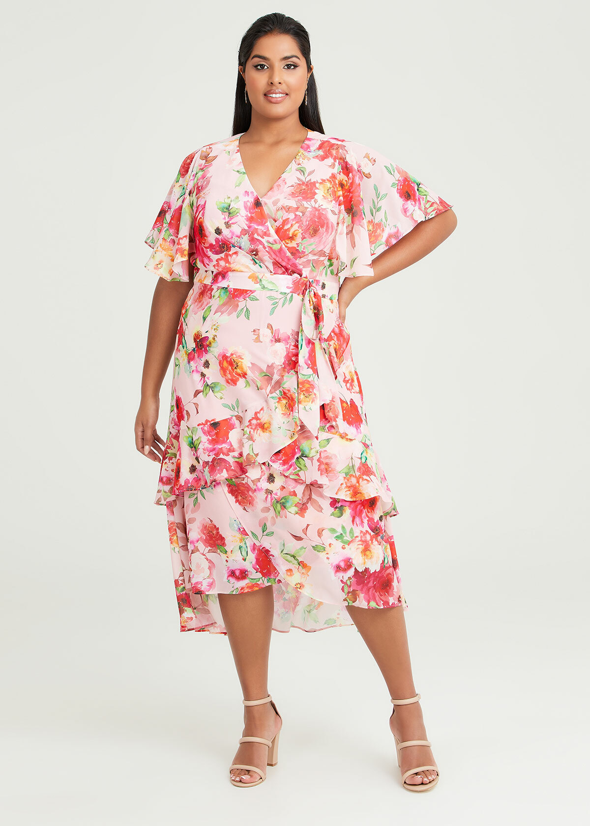 ella women bohemian maxi dress Floral maxi dress