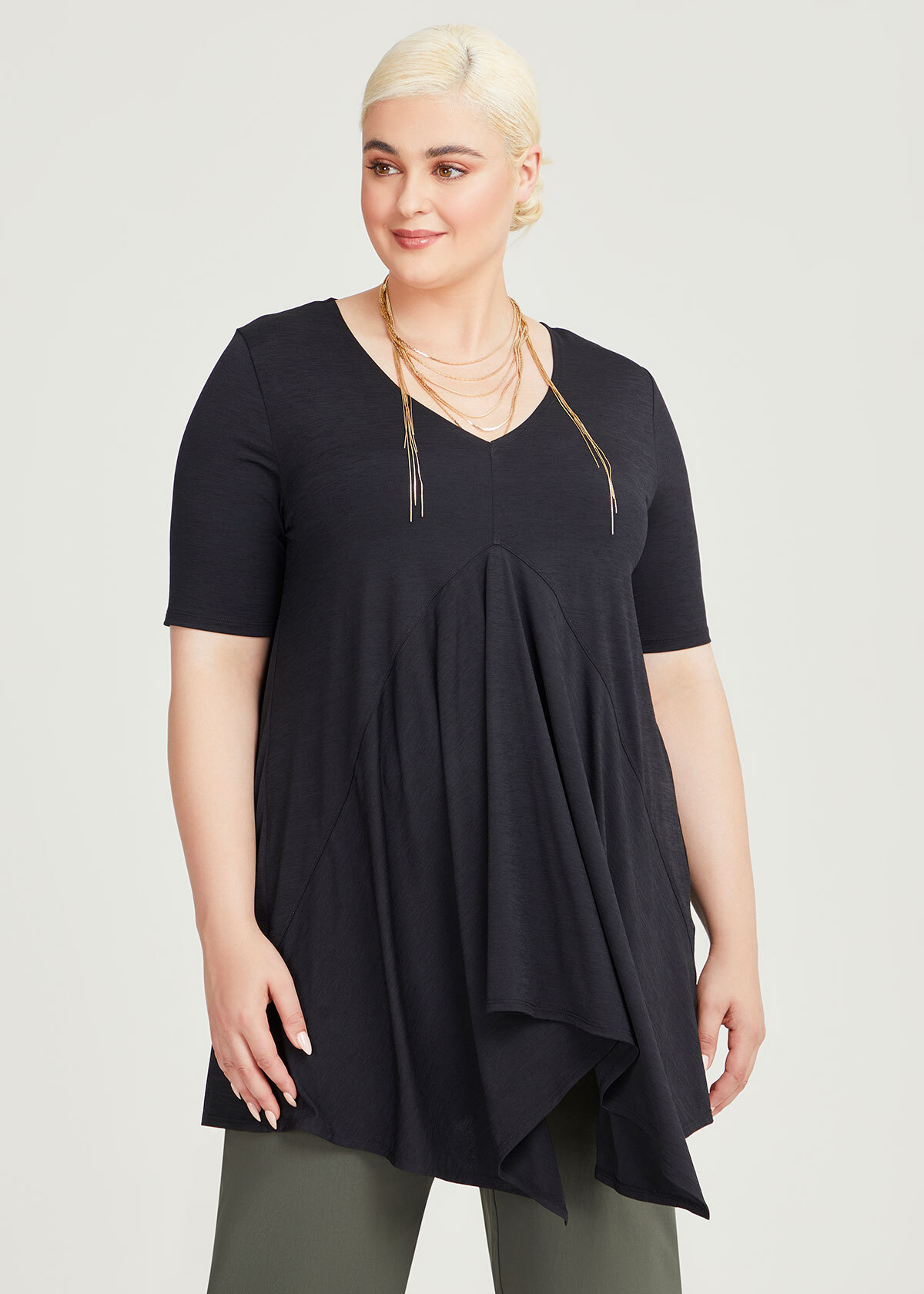 Shop Plus Size Maia Top in Black | Taking Shape AU