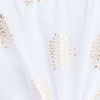 Chiffon Alinda Foil Overtop, white, swatch