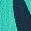Natural Geo Print Wide Leg Pant, veridian green/navy, swatch