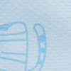 Pastel Cat Laundry Bag, light blue, swatch