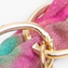 Fabric & Charms Dragonfly Necklace, pink, swatch