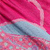Pink Jacquard Scarf, pink, swatch