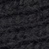 Mottled Cable Knit Scarf, black, swatch