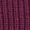 Curved Hem Rib Knit Jumper, wine, swatch