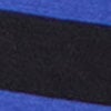 Natural Stripe 3/4 Sleeve T-shirt, lapis blue/black, swatch