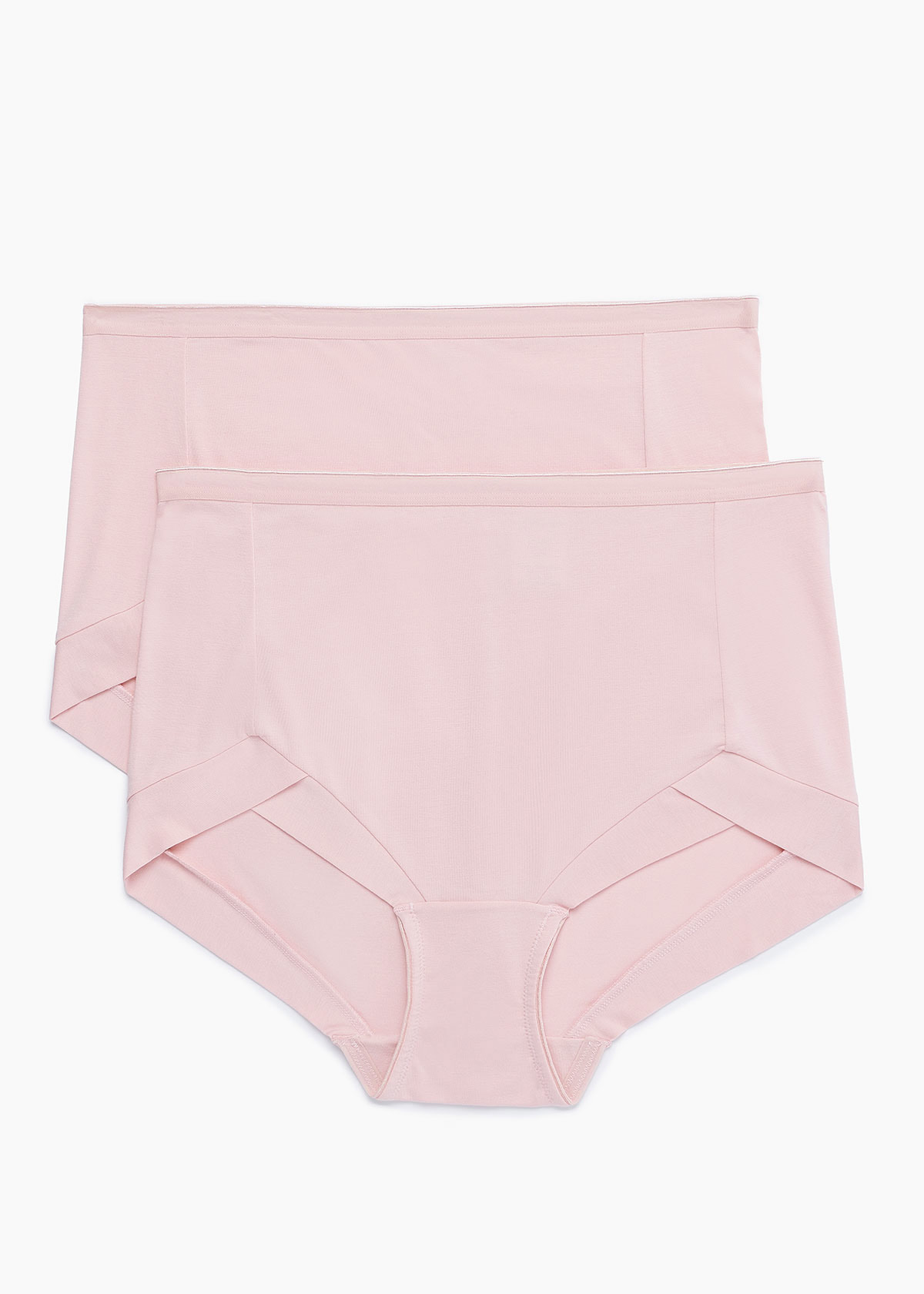 Shop Plus Size 2 Pack Bamboo Everyday Briefs in Pink | Taking Shape AU