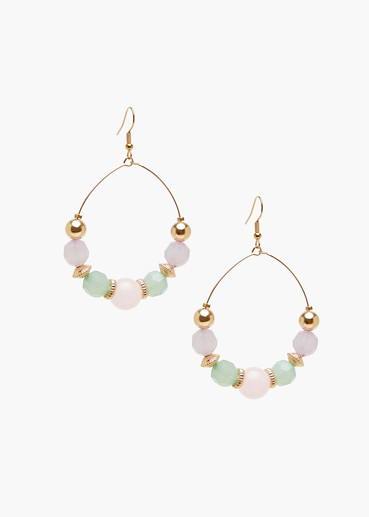 Resin Vibes Hoop Earrings