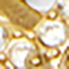 Diamante Heart Necklace, gold, swatch