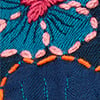 Neon Floral Embroidered Scarf, multi, swatch