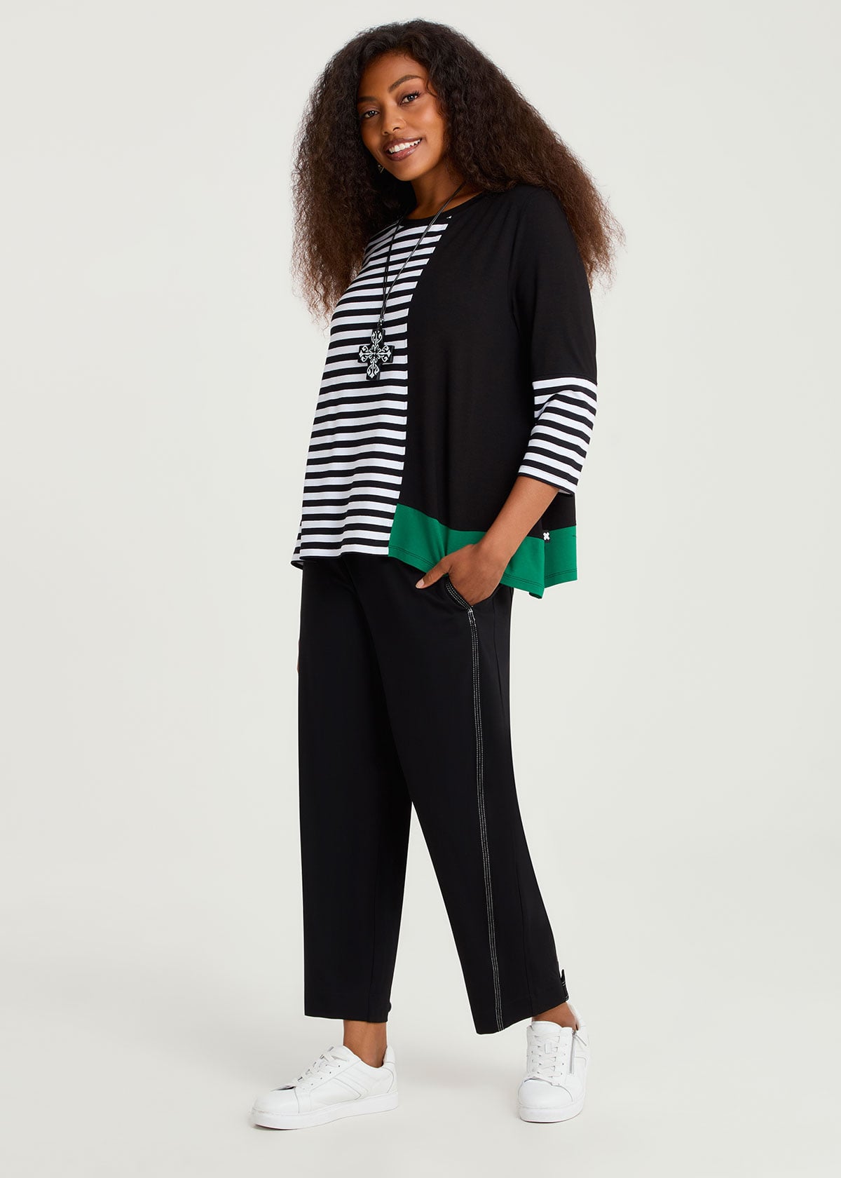 Ponte Stitch Samara Pant
