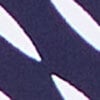 Print V-neck Luna Dress, navy/multi, swatch