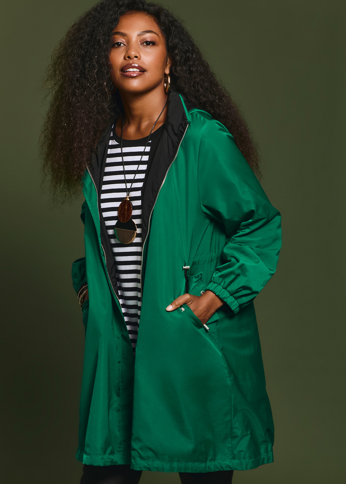 Reversible Lily Shower Jacket
