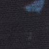 Salsa V-neck Luna Top, black/blue print, swatch