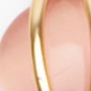 Circle Necklace & Earring Set, blush, swatch