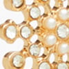 Christmas Snowflake Bracelet, gold, swatch