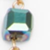 Crystal Layered Necklace, green, swatch