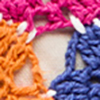 Crochet Flower Tote Bag, , swatch