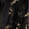 Gold Foil Cocktail Tunic Dress, black/gold, swatch