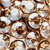 Pave Diamante Crystal Earrings, smoky quartz, swatch