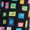 Holiday Postcards Print Tanikini, print, swatch