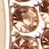 Wonder Buckle Diamante, smoky quartz, swatch