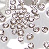 Silver Diamante Crystal Earrings, silver, swatch