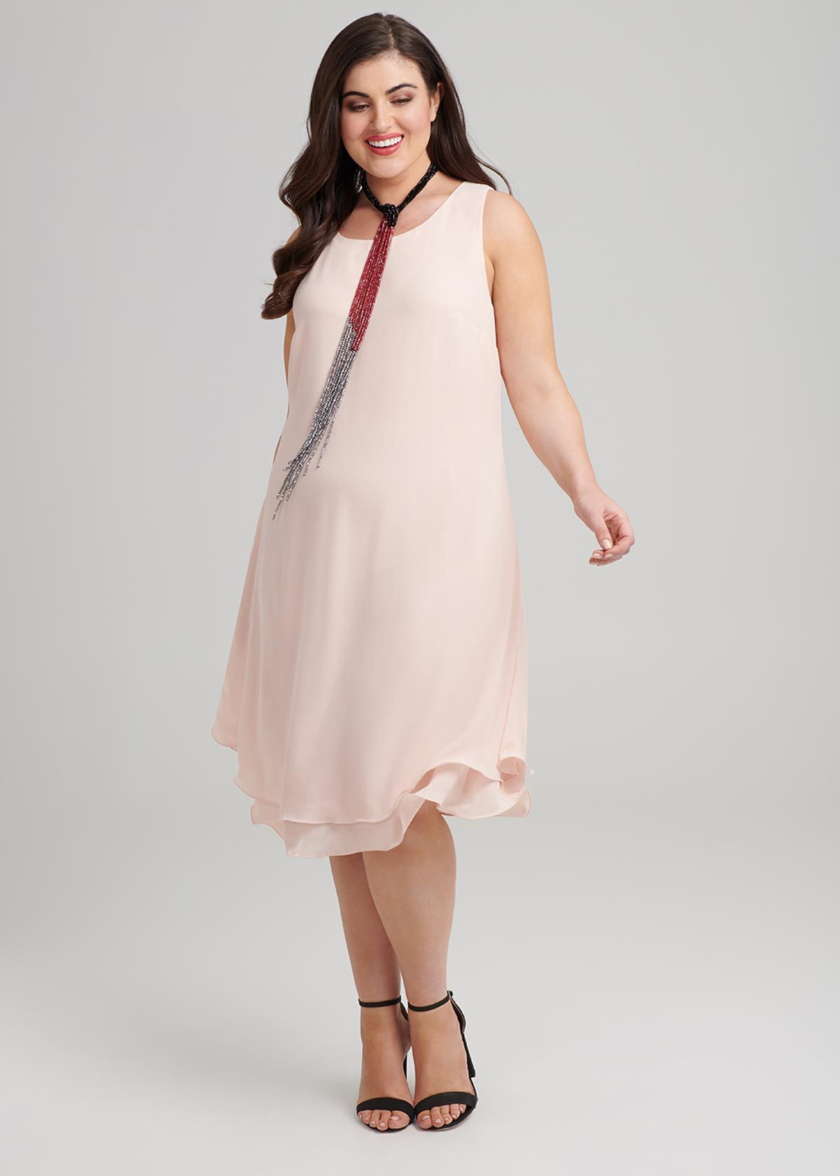 Shop Plus Size Calypso Cocktail Dress in Pink | Taking Shape AU