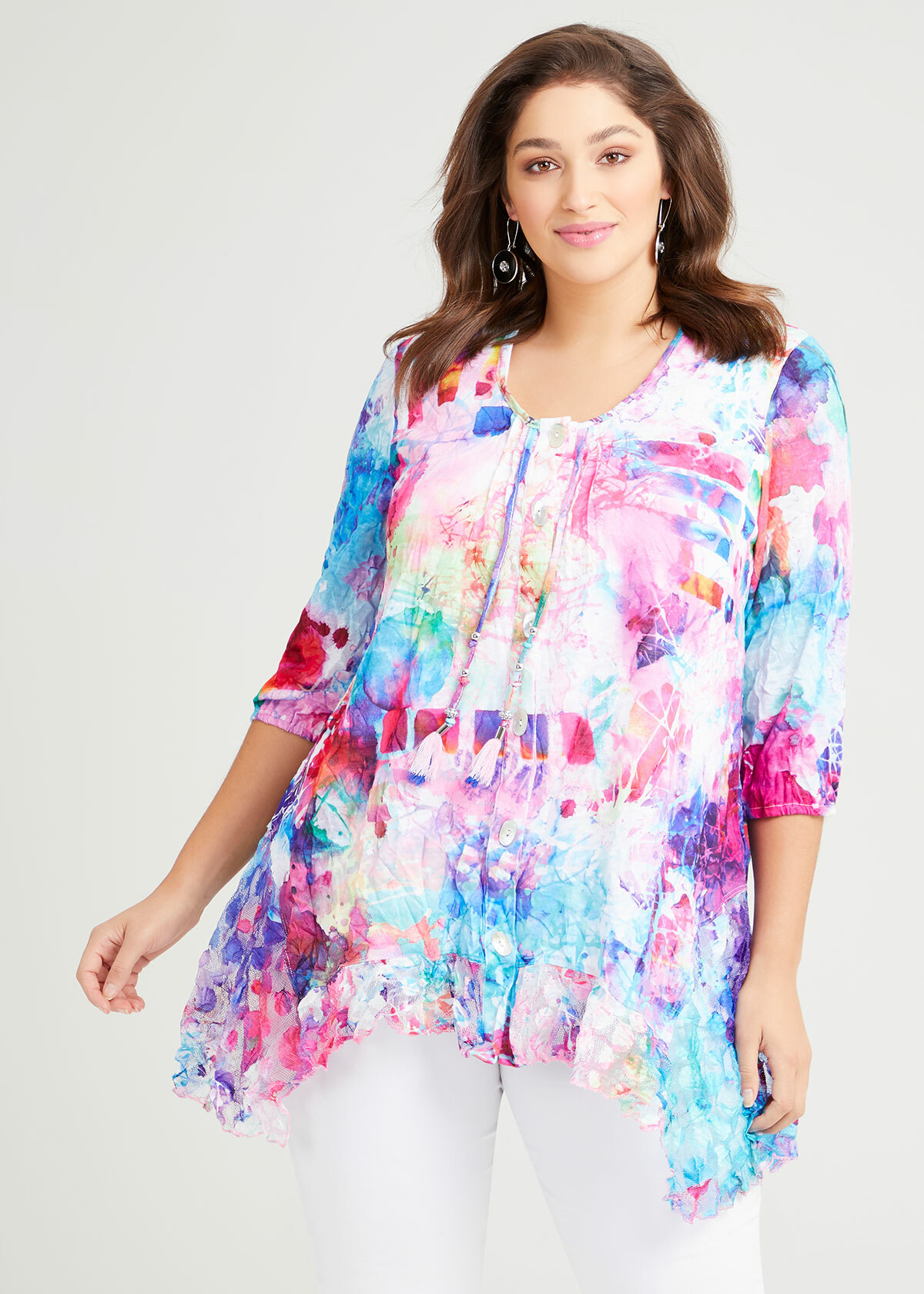 Shop Plus Size Josette Cardigan in Print | Sizes 12-30 | Taking Shape AU