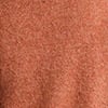 Mottled Cascading Vest, burnt orange, swatch